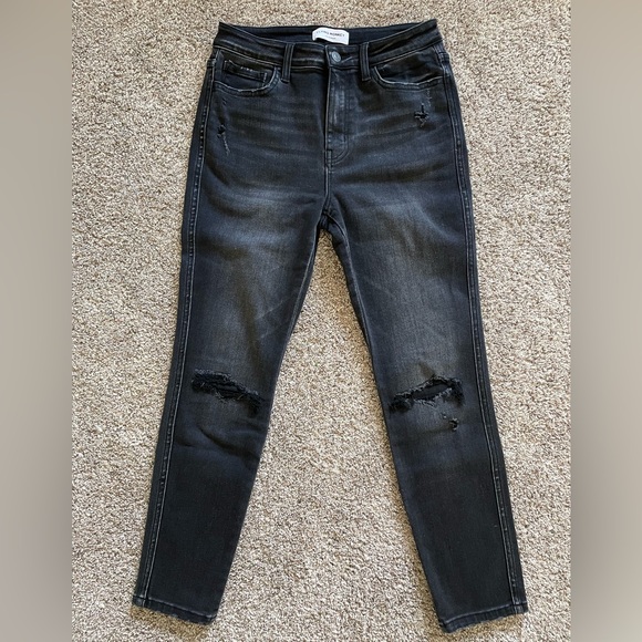 Flying Monkey High Rise Ankle Skinny Jeans Size 28 - Picture 1 of 5